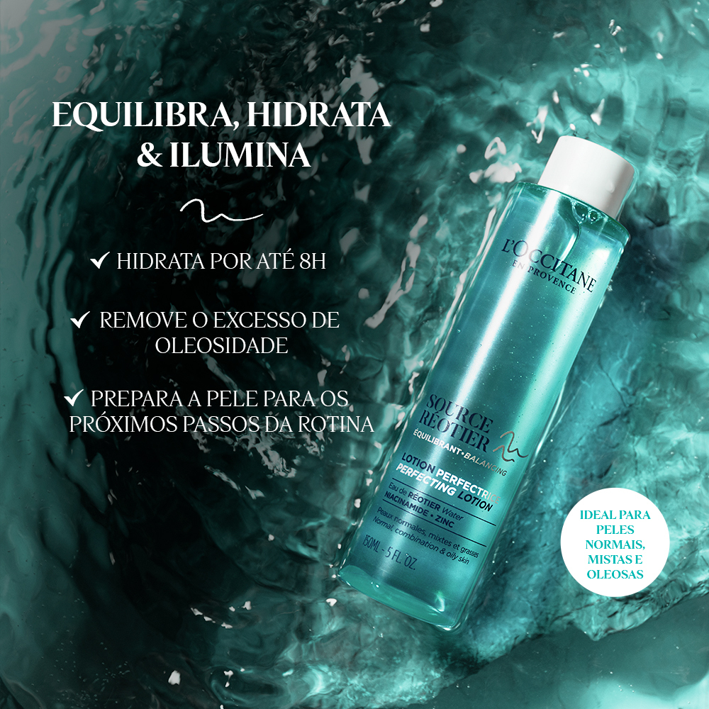 Loção Facial Equilibrante Source Réotier 150ml, , large image number 1